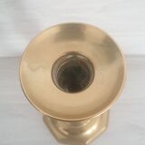 Old brass candle holder