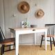 Rectangular wooden dining table - 4/6 people