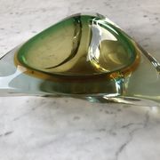 Empty pocket or ashtray of Murano "Sommerso" - Italy, 1970s.
