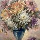 Painting flowers