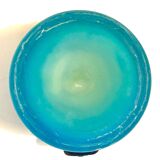 Blue Blown Glass Vase