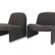 Vintage lounge chairs Alky Castelli Artifort Giancarlo Piretti set of two