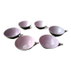 6 Limoges porcelain coffee or tea cups
