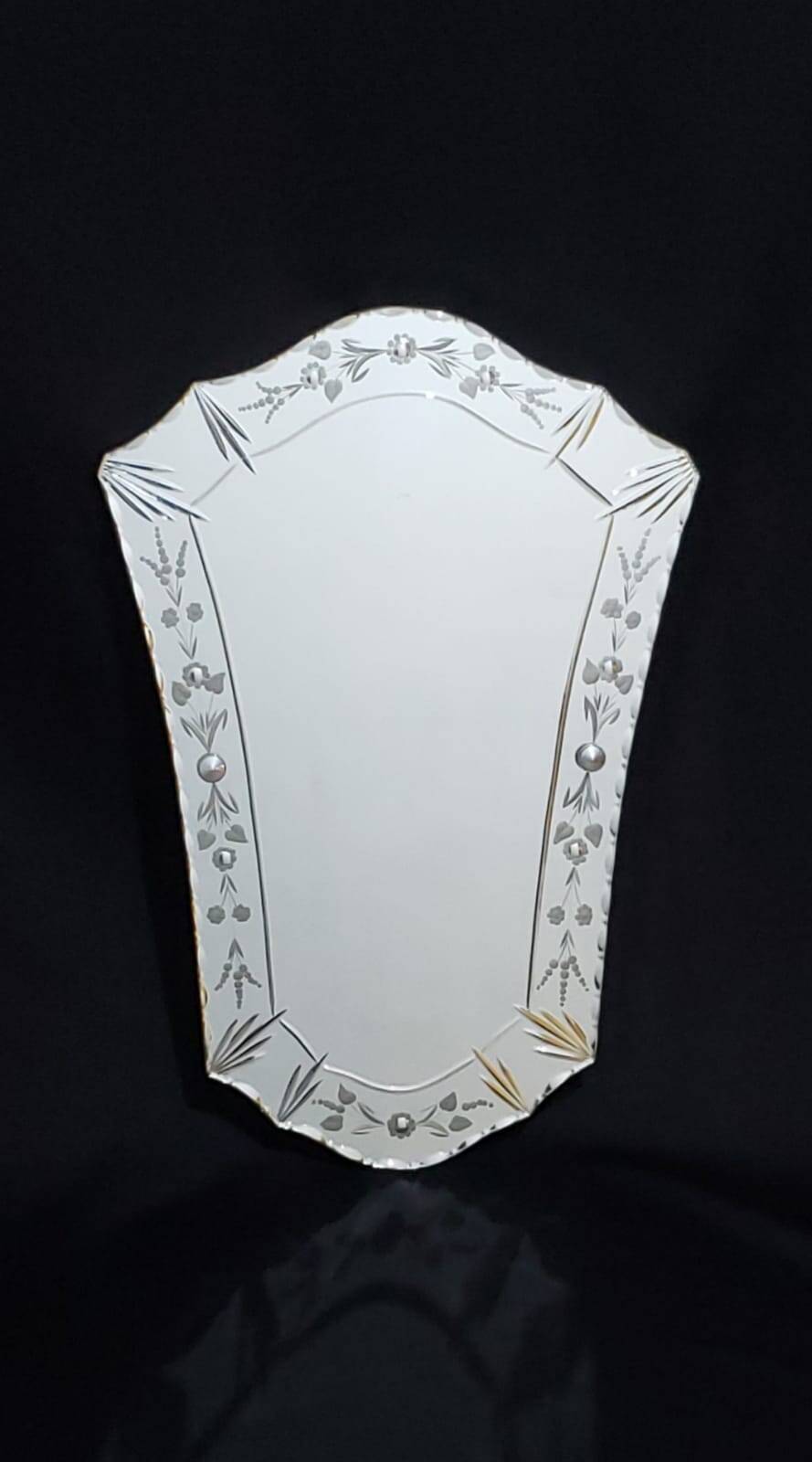 Venetian style mirror 1960/70