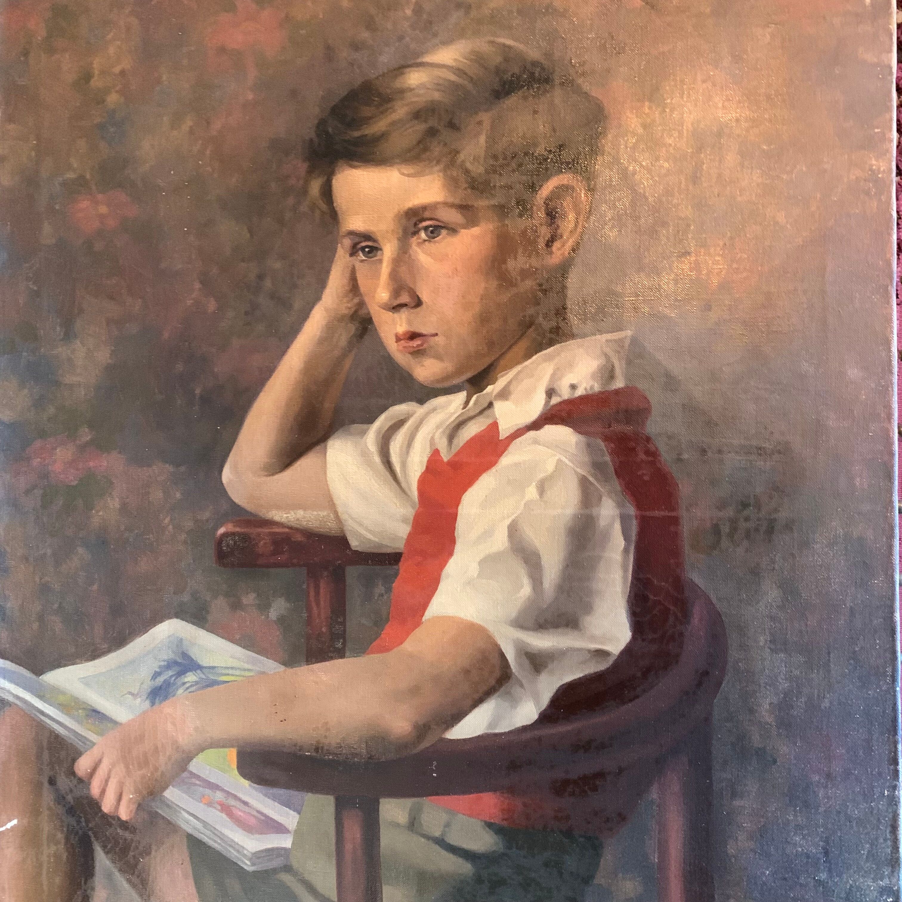Portrait de jeune garçon