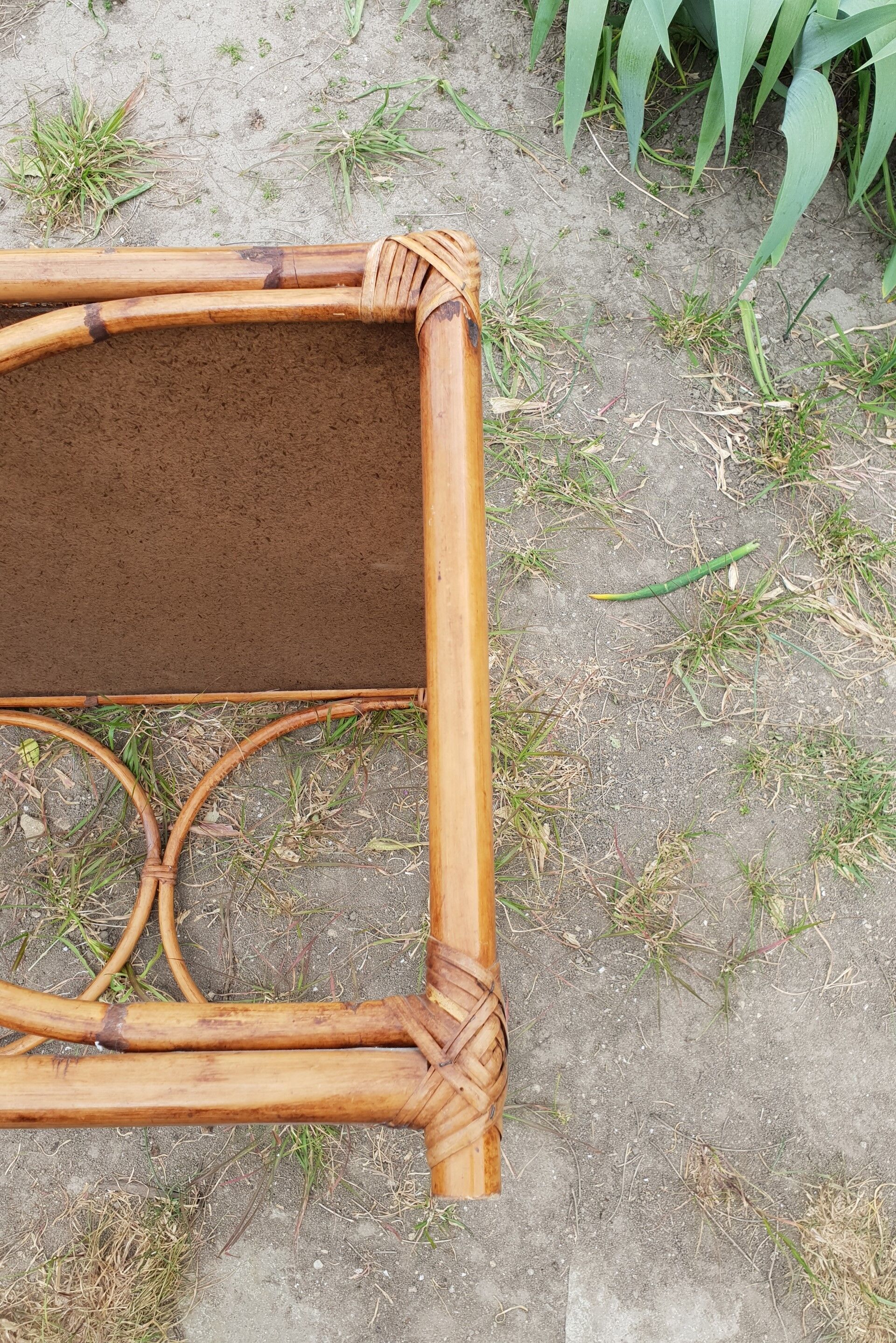 Bamboo coffee table 1970