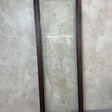 Etched glass door, 1890s