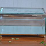Glass and mirror jewellery box