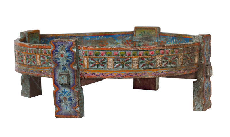 Wood painted coffee table