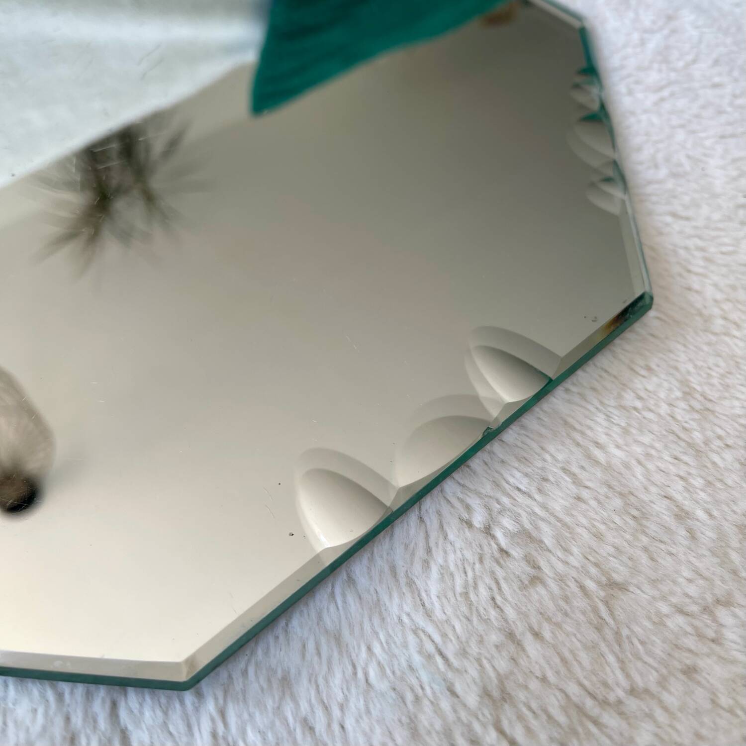 Miroir biseauté octogonal