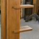 Wall shelf with adjustable mirror by Guillerme et Chambron for Votre Maison 1960's