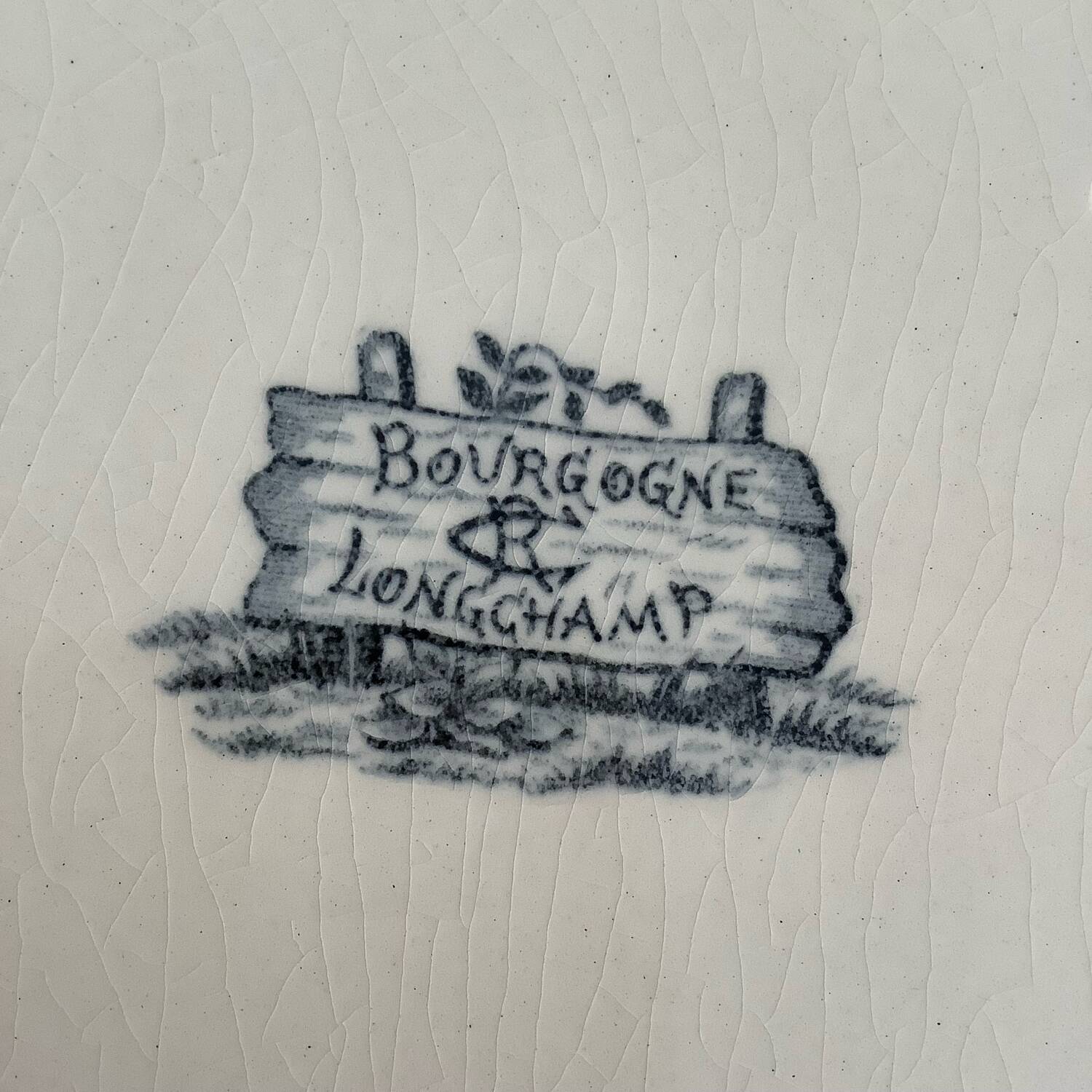 Longchamp oval serving dish