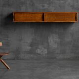 Wall-mounted shelf by Charlotte Perriand & Atelier Jean Prouvé, France, 1954