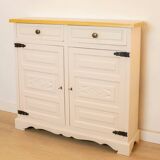 Commode étroite de style castillan, Espagne, années 1940