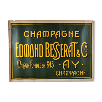 Champagne poster 1920