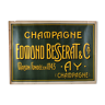 Affiche champagne 1920