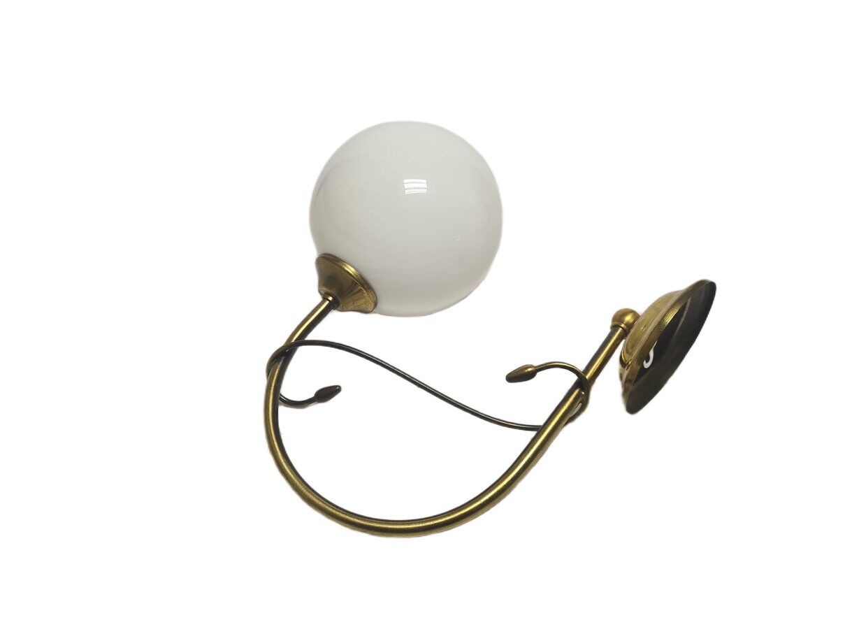 Vintage Art Deco wall lamp, Poland, 1950s