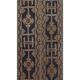 Vintage Turkish hallway rug 50x605 cm