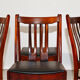 4 rosewood chairs from the 1960s in Scandinavian design.
