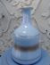 Service à eau de nuit en opaline bleue XIXème
