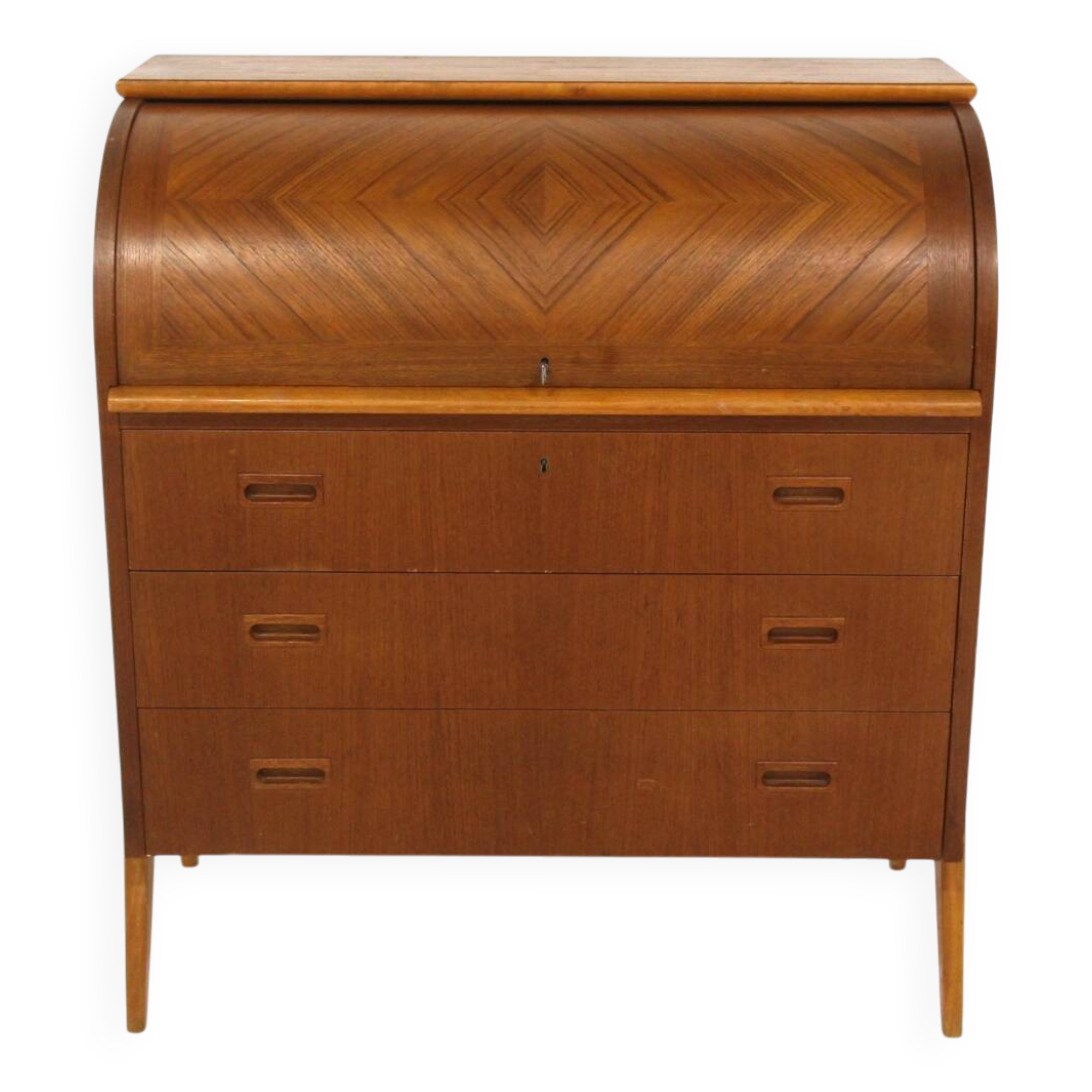 Secrétaire scandinave en teck, Suède, 1960