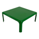 Green coffee table Demetrio 70 by Vico Magistretti for Artemide, 1960