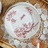Set of 14 deep flat and dessert plates with defect FT Jasmins Badonviller