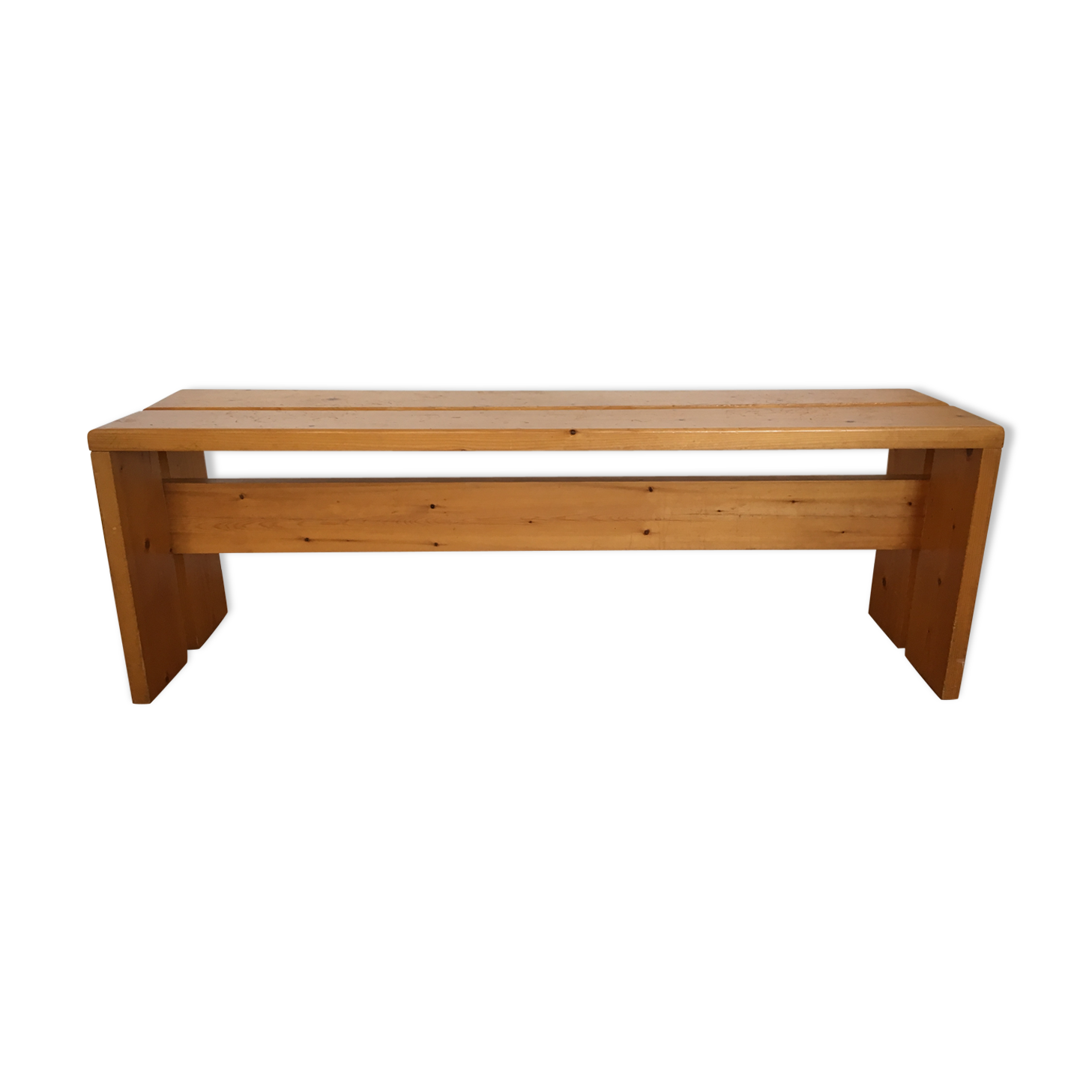 Charlotte Perriand pine bench