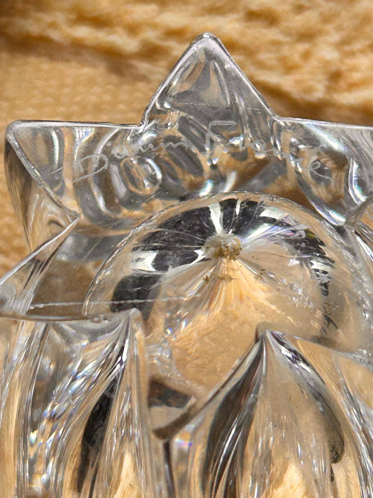 Daum France candlestick (hand delivery only)