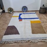 Mrirt handmade wool Berber rug 250 X 150 CM