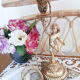 Lampe de chevet , de table , angelot en laiton doré