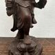 Carved wooden sculpture "Chinese peasant", early 20th century.