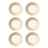 6 antique Limoges porcelain plates – Wm Guérin & Co