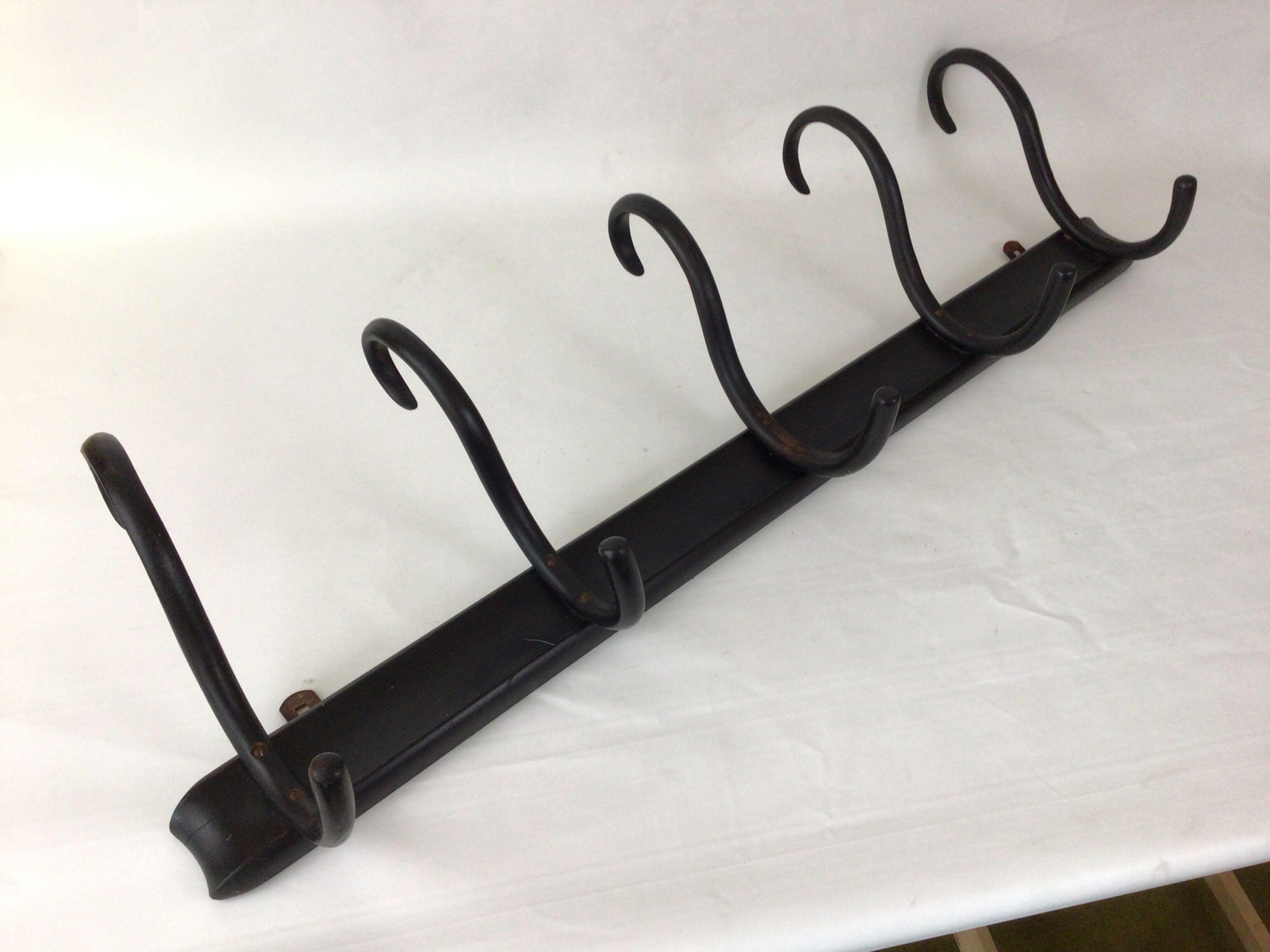 Porte manteaux 5 patères bois Thonet