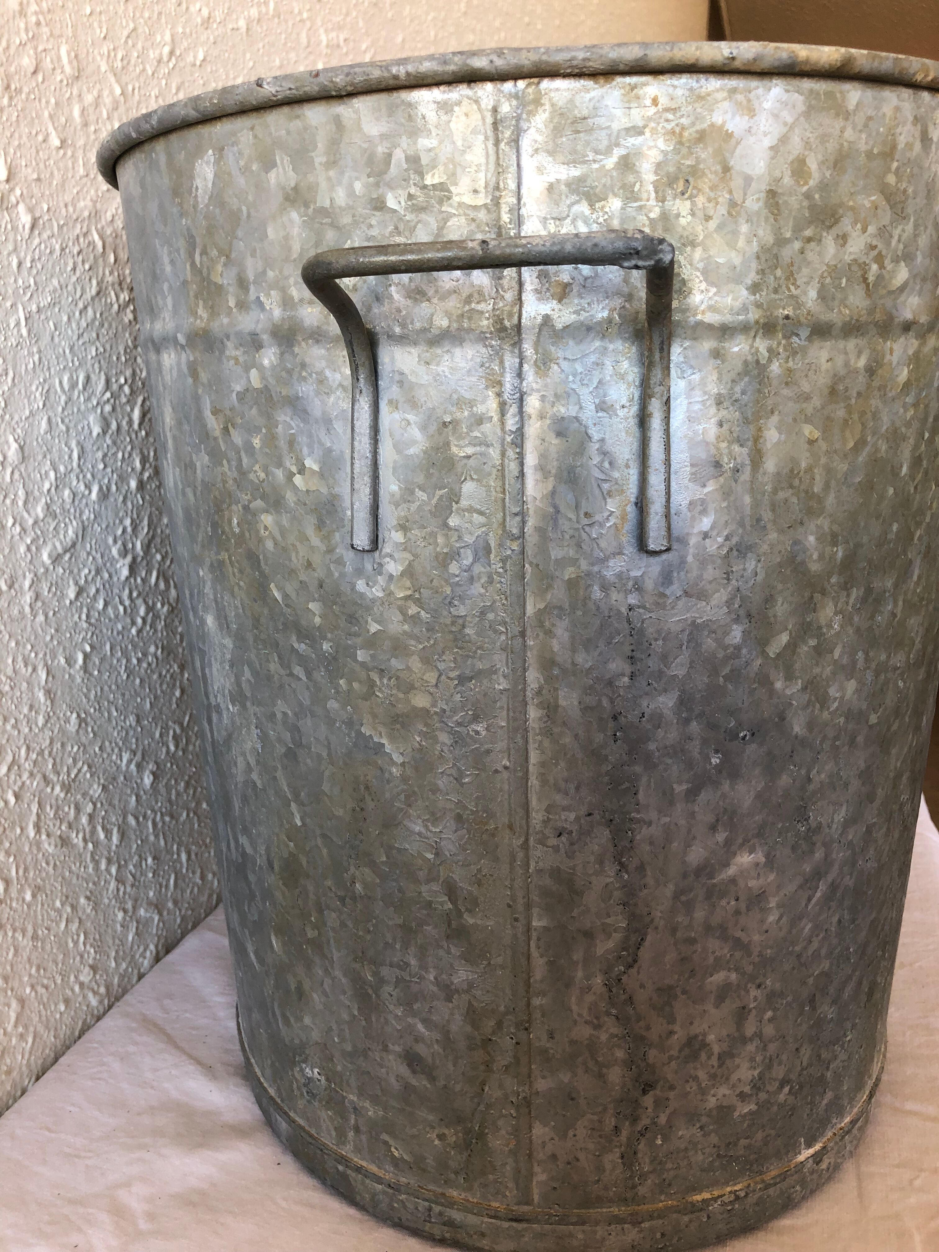 Zinc pot cover