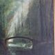 The Bridge - oil on canvas