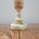 Mid-Century Alabaster or Onyx English Table Lamp