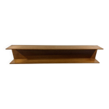 Wilhelm Renz teak wall shelf by Walter Wirz 1960's
