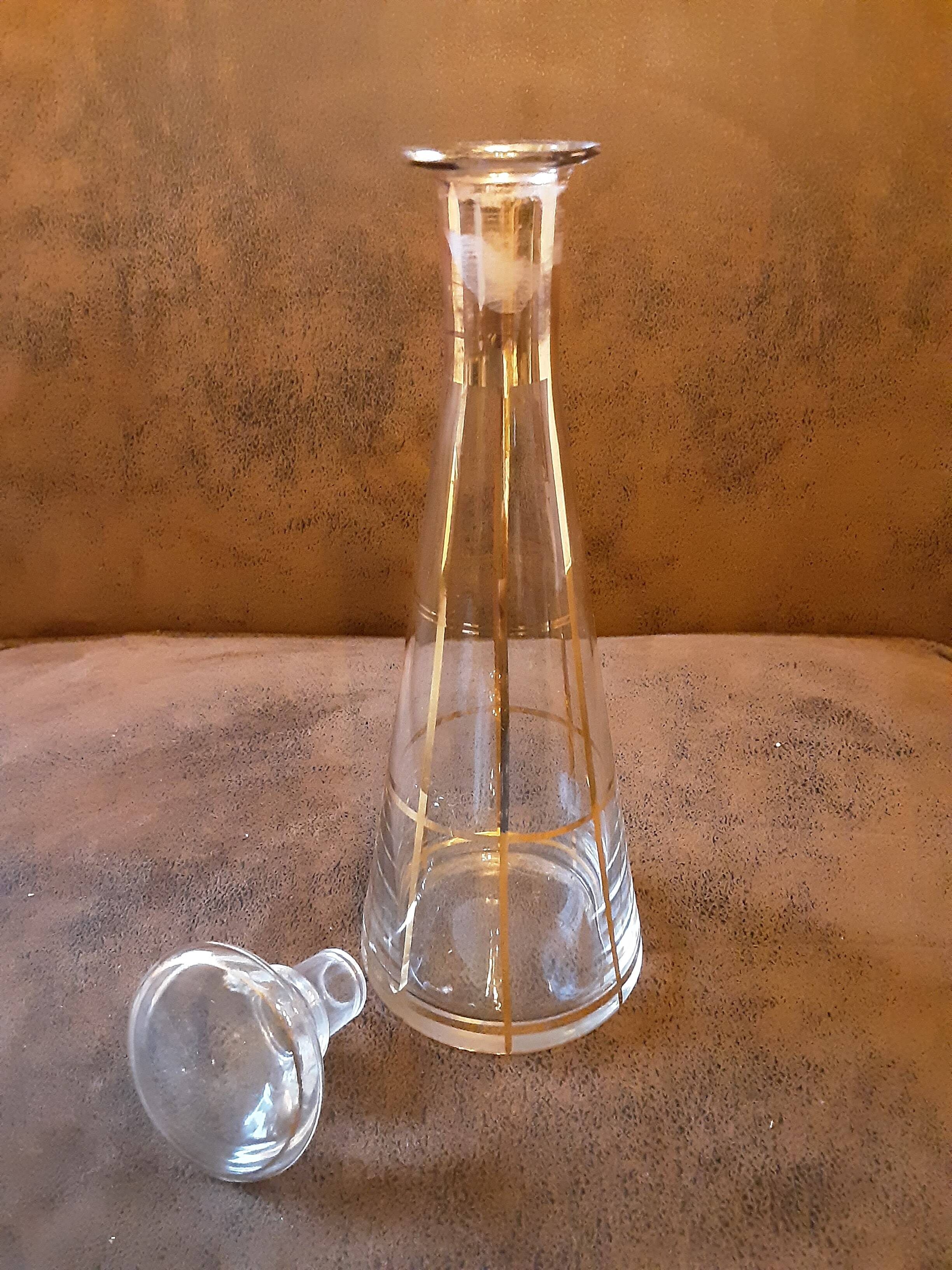 Vintage crystal decanter