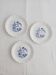Set of 3 Digoin Sarreguemines Paradis dessert plates