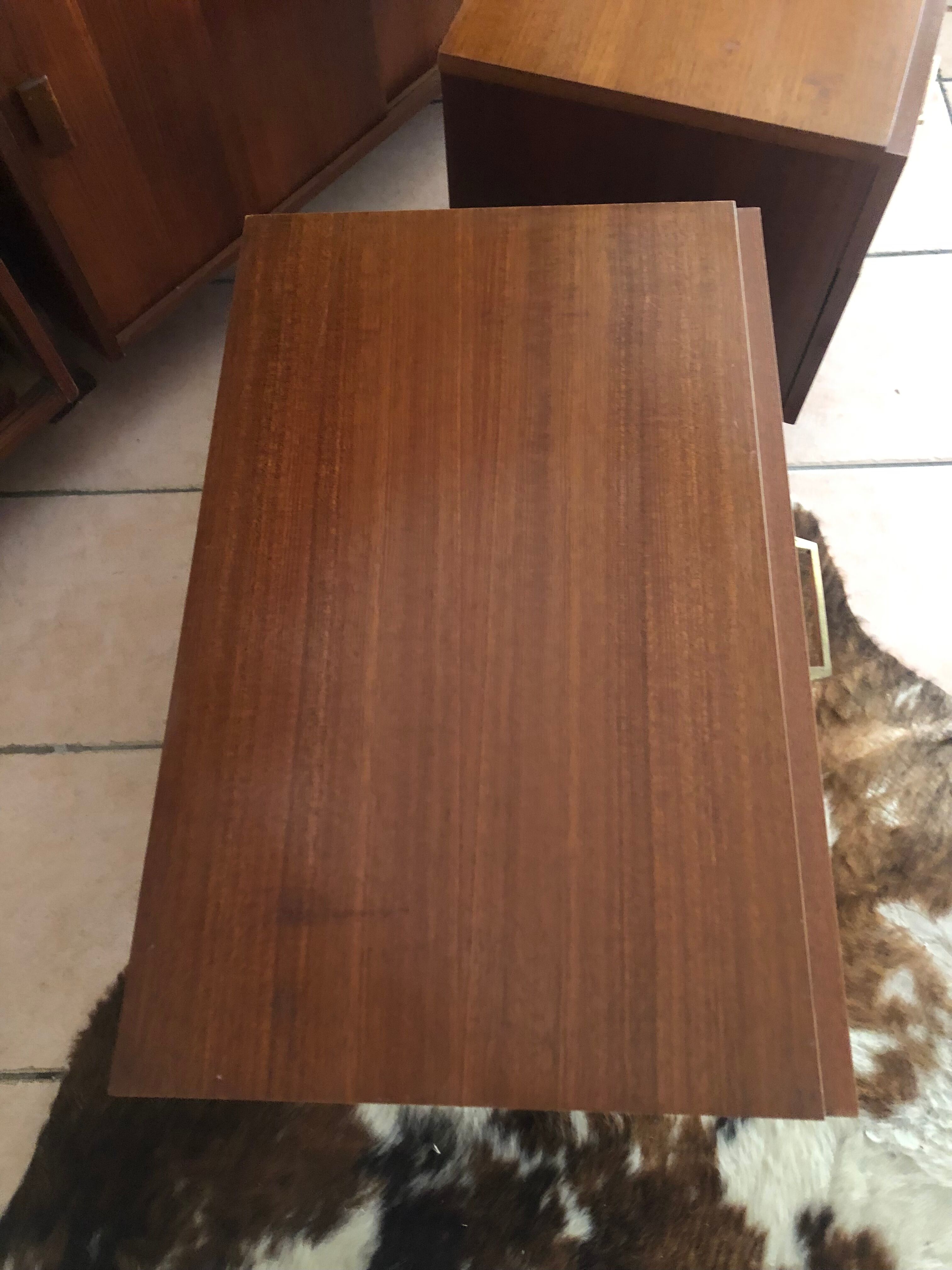 Bedside tables 60s vintage