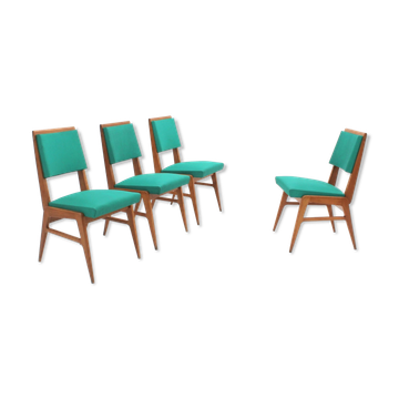 Mid century french dining chairs 1950