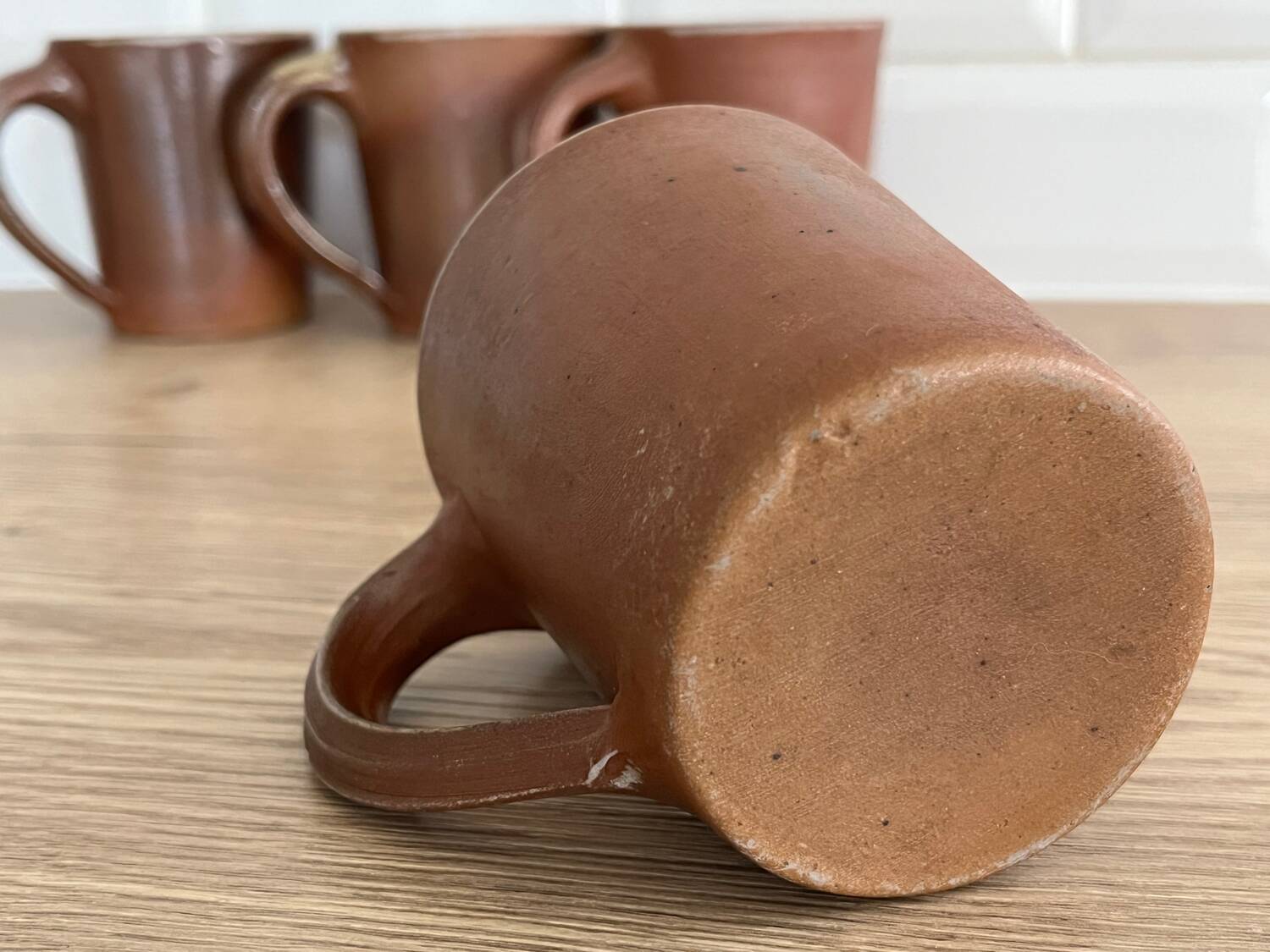 Lot de 4 tasses artisanale en céramique