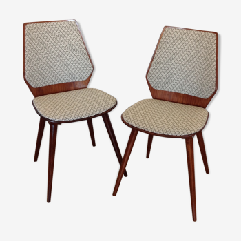 2 chairs Bistro Baumann, 60s