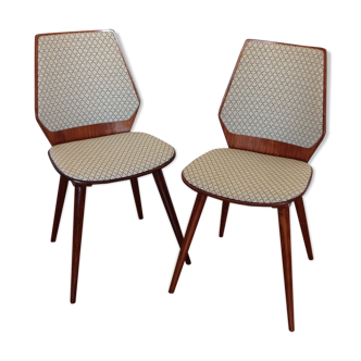 2 chairs Bistro Baumann, 60s