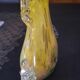 Vintage blown glass artistic vase
