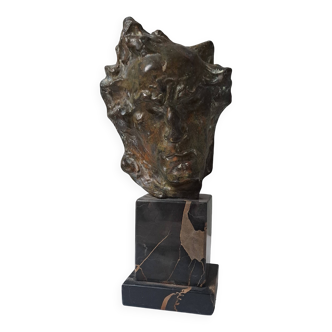 Bronze bust Serge Zelikson