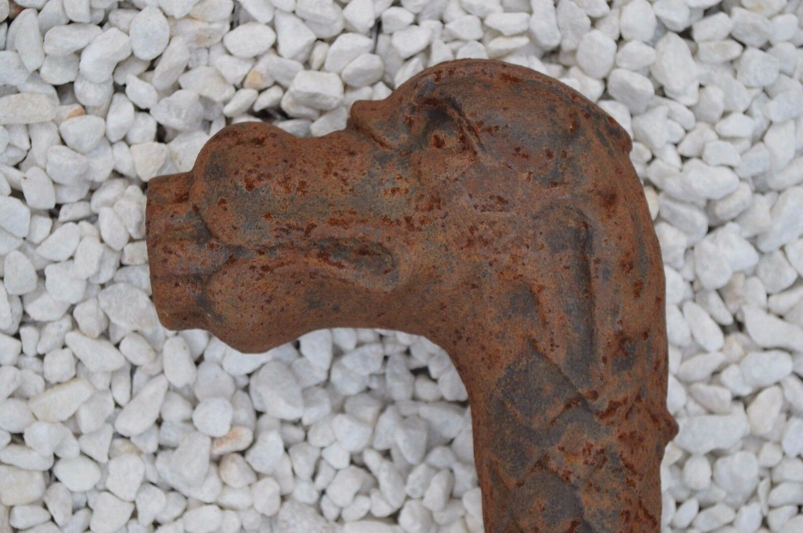 Cast iron faucet for fountain or basin / cast iron dolphin