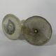 Set of 2 mercury candlesticks, circa 1900 (poor man's silver)