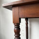 Walnut desk 1900
